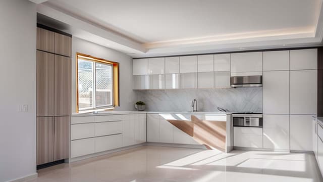 Kitchen after