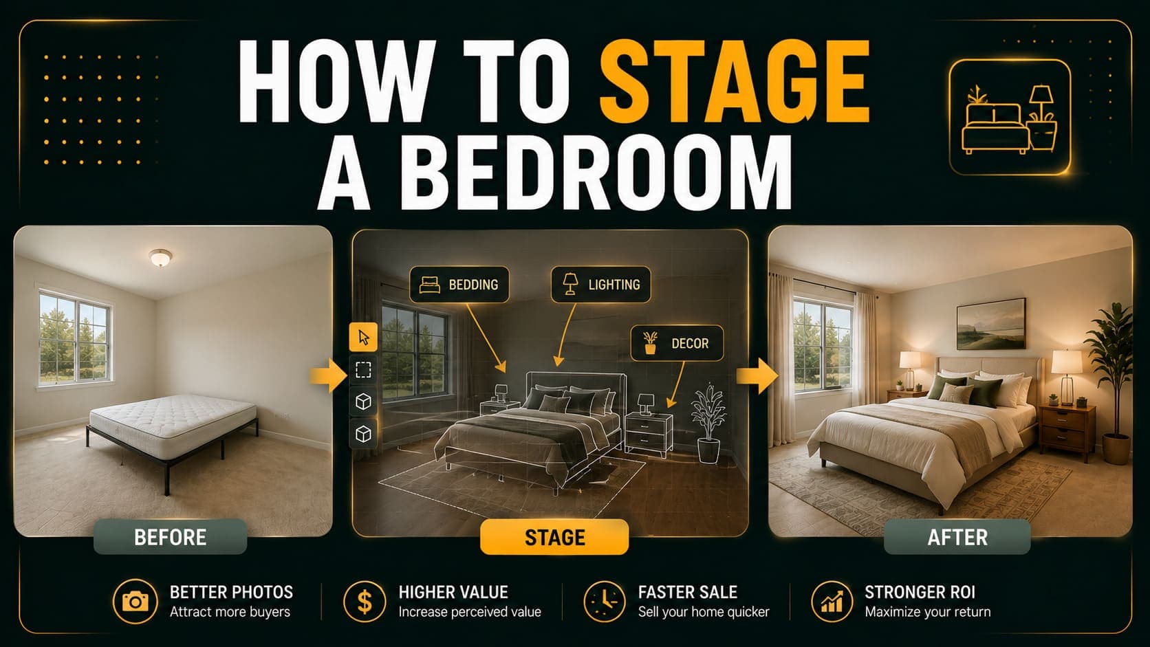 How to Stage a Bedroom for Sale: The 2026 Guide