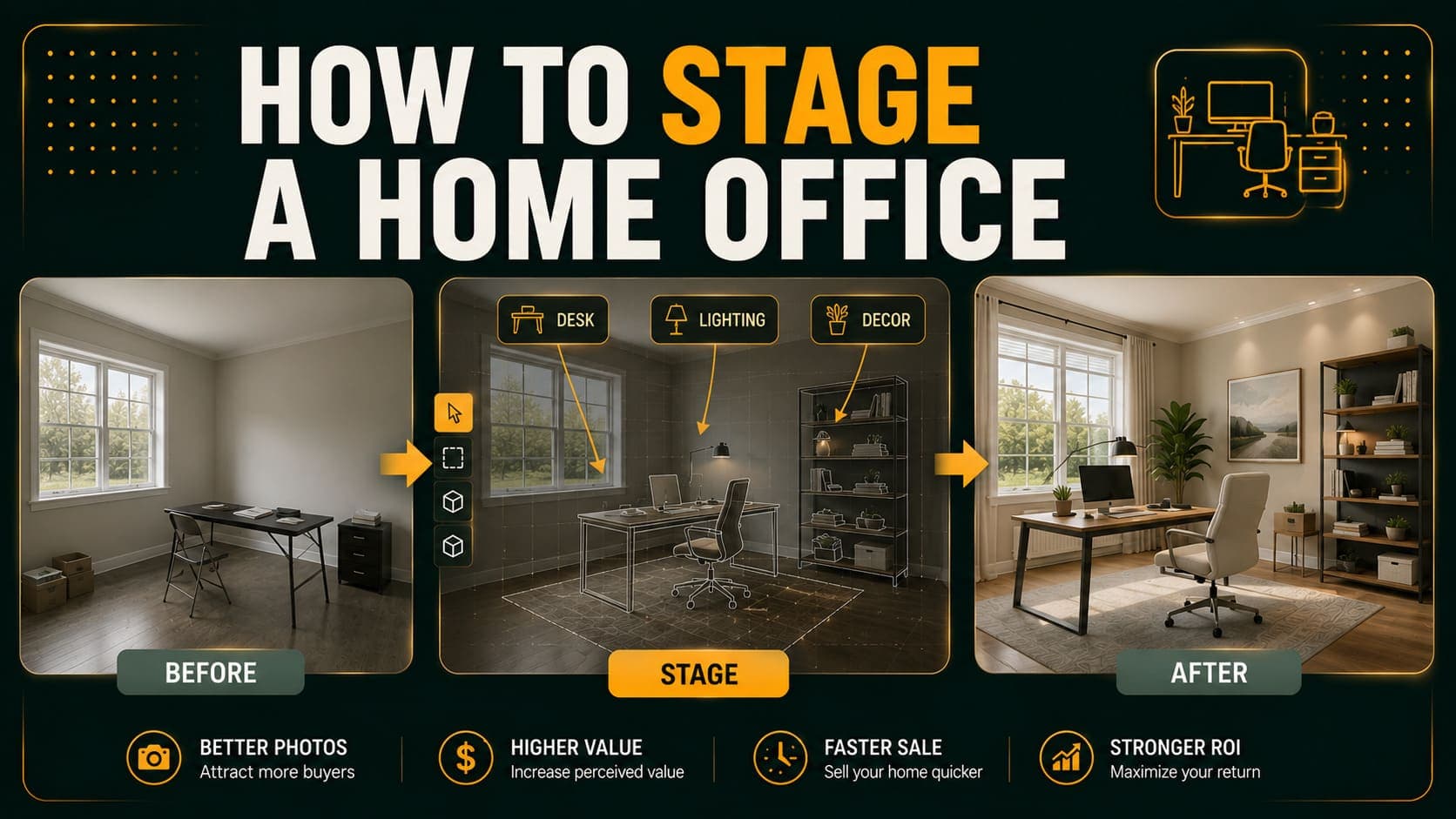 How to Stage a Home Office: Why It Matters More in 2026