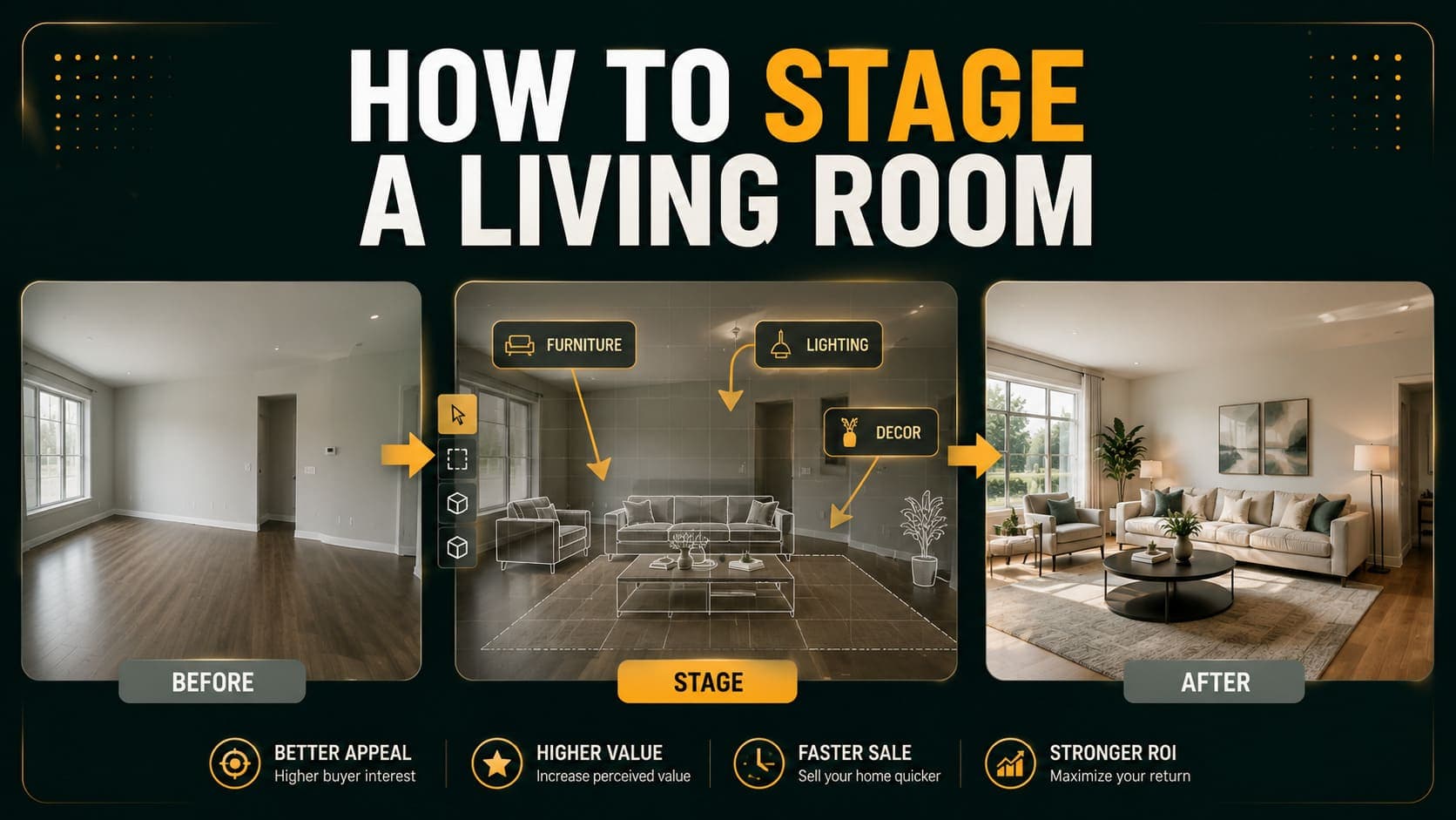 How to Stage a Living Room That Sells: Complete 2026 Guide