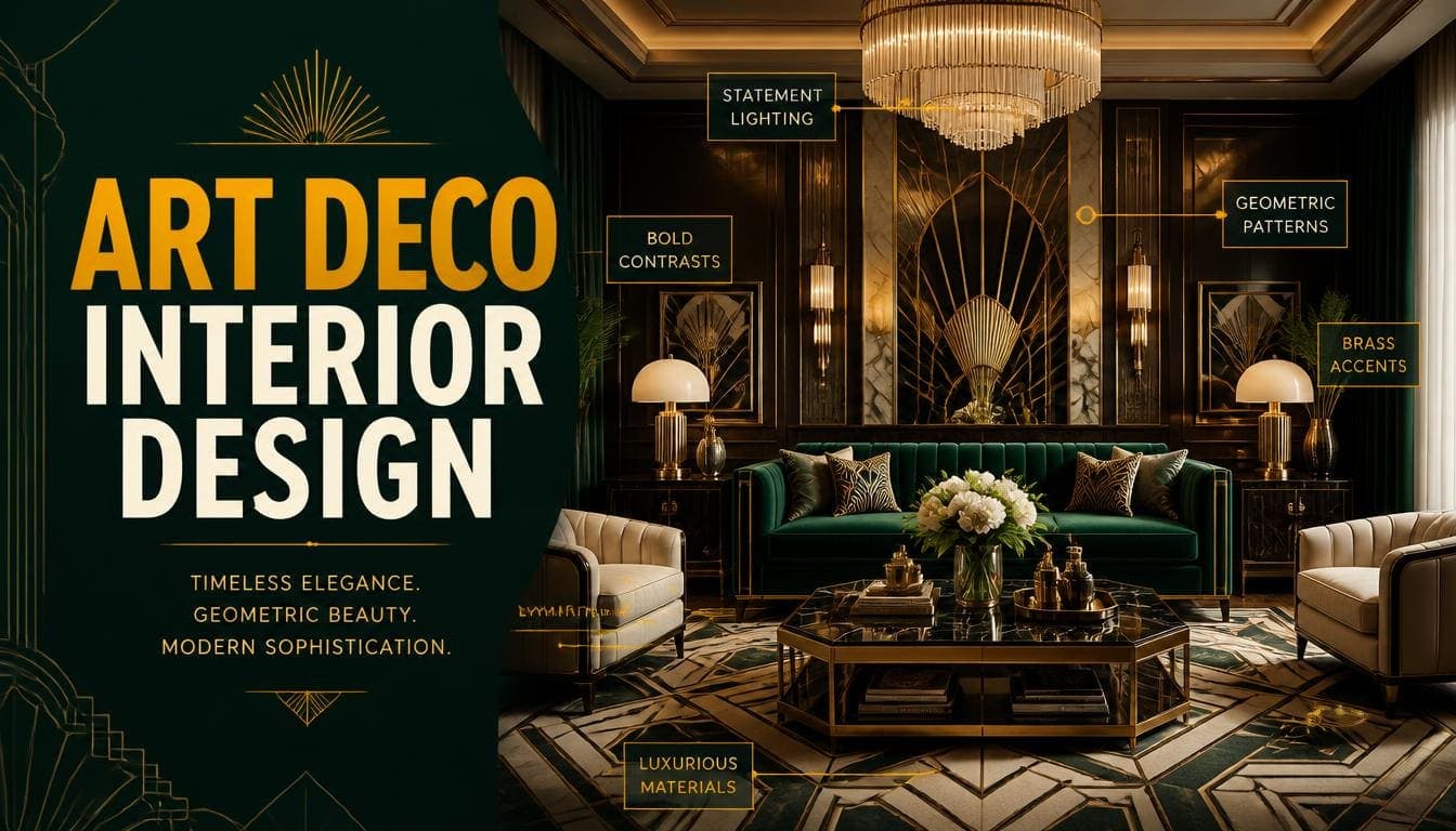 Art Deco Interior Design: Geometry, Glamour and Restraint