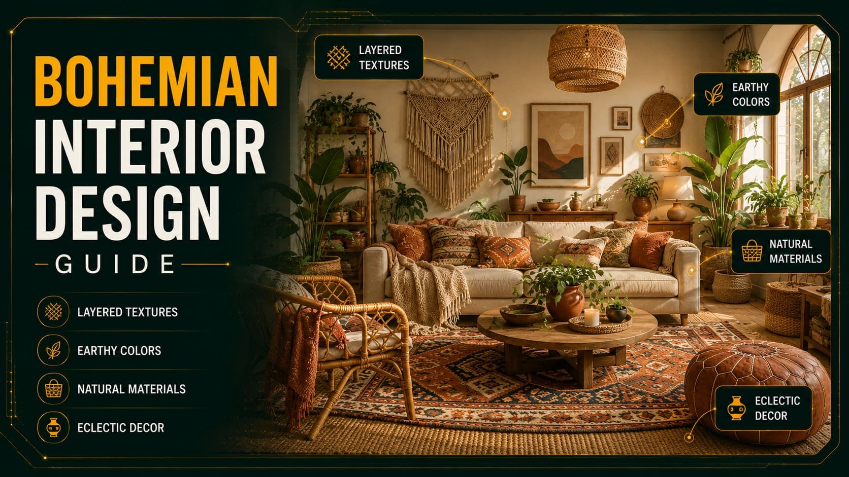 Bohemian Interior Design: When Character Beats Neutral