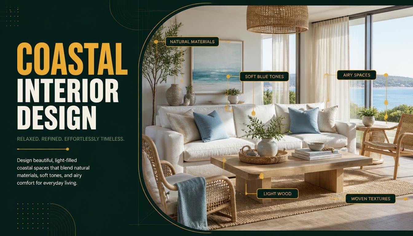 What Is Coastal Interior Design? A Guide Without the Seashells