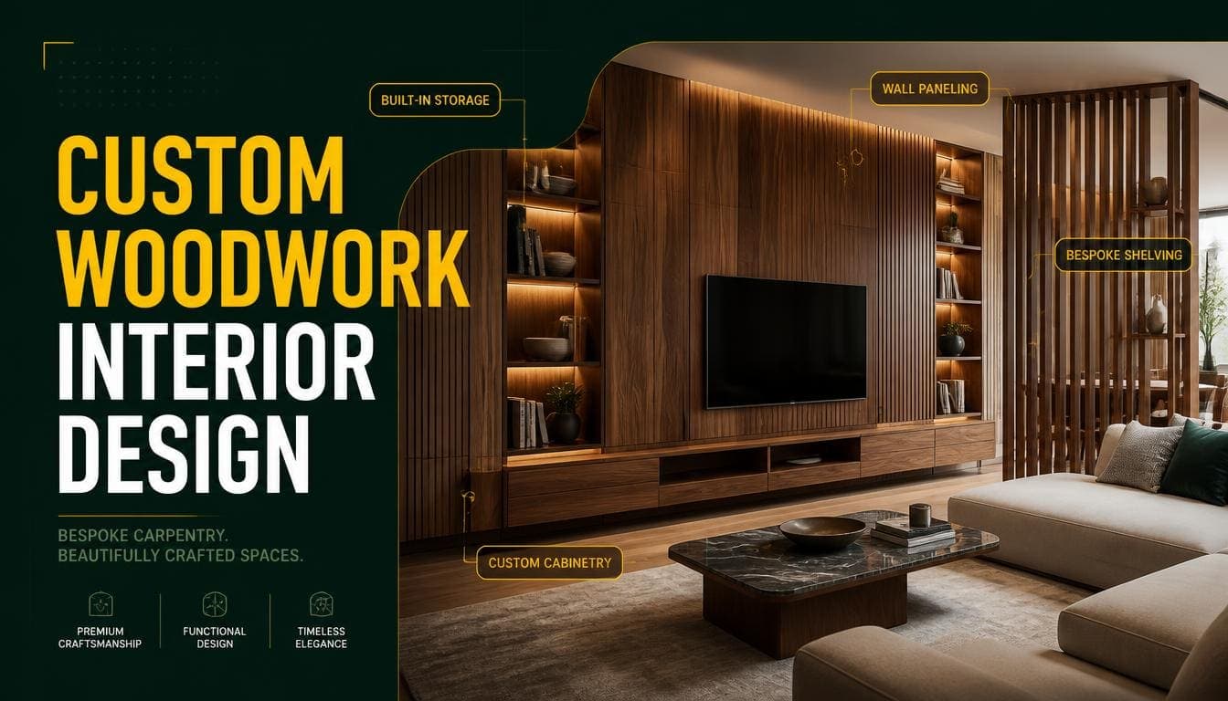 How Custom Woodwork Enhances Interior Design
