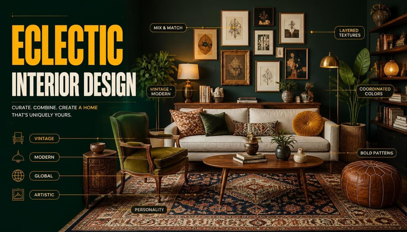 Eclectic Interior Design: Mixing Styles Without the Mess