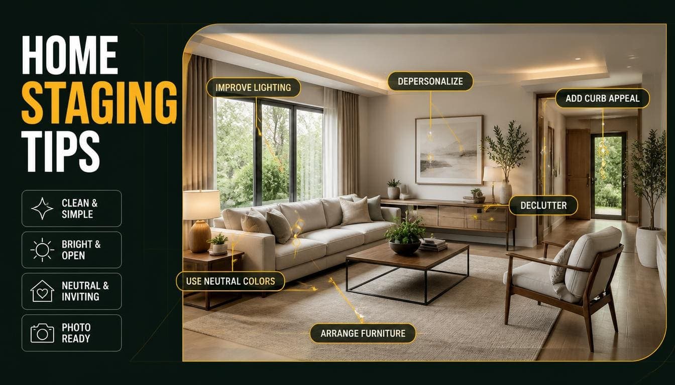21 Home Staging Tips That Actually Change the Outcome