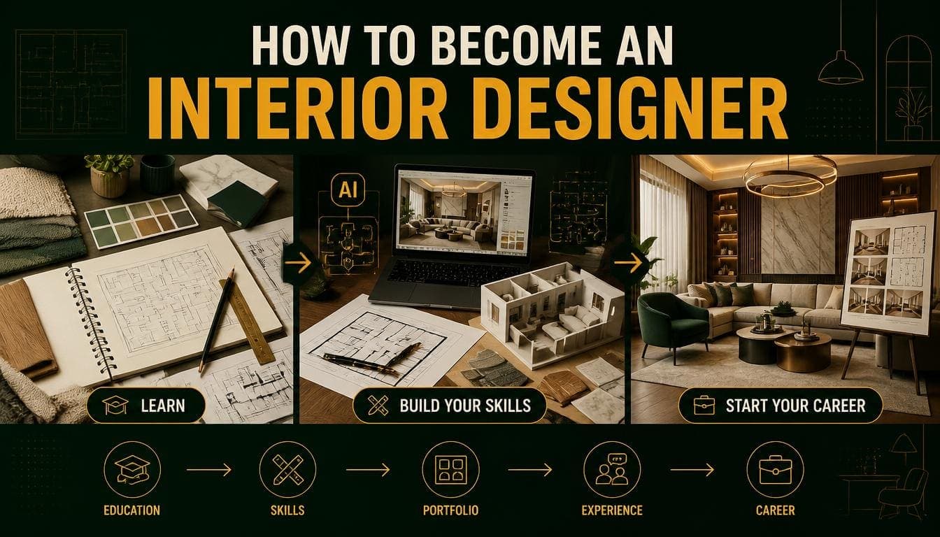How to Become an Interior Designer: Routes, Costs and Reality