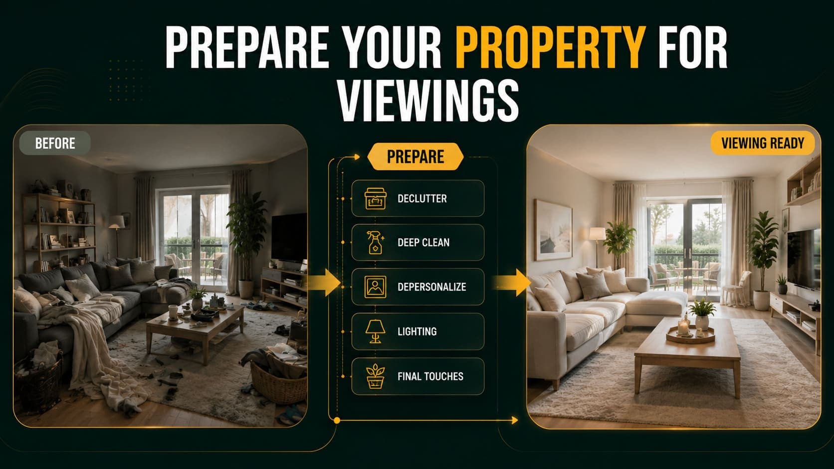 How to Prepare a Property for Viewings