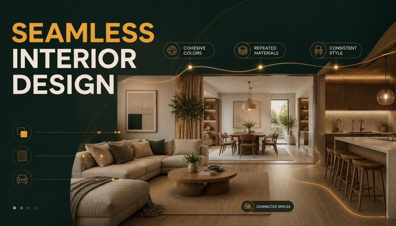 How to Design Seamless Interiors: Flow, Continuity and Hidden Detail
