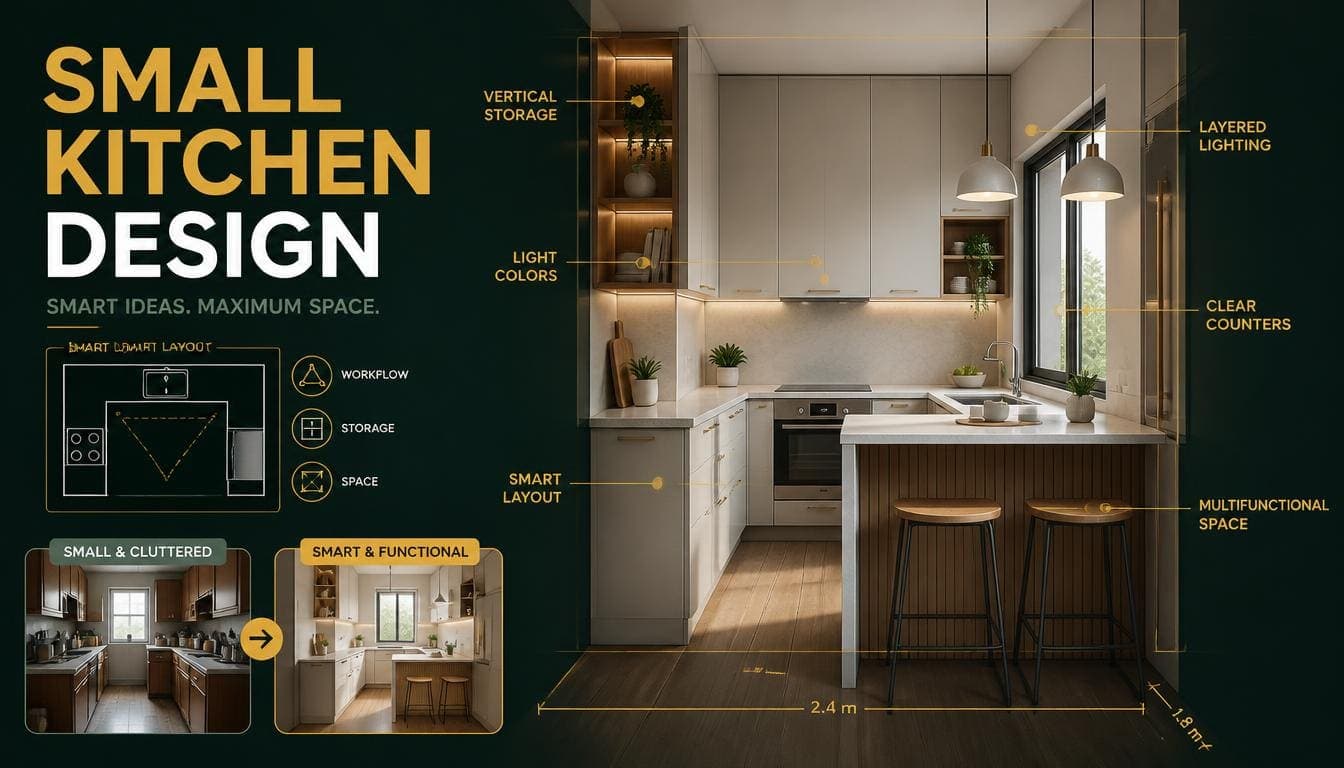 Small Kitchen Design: Layout, Storage and What Actually Works