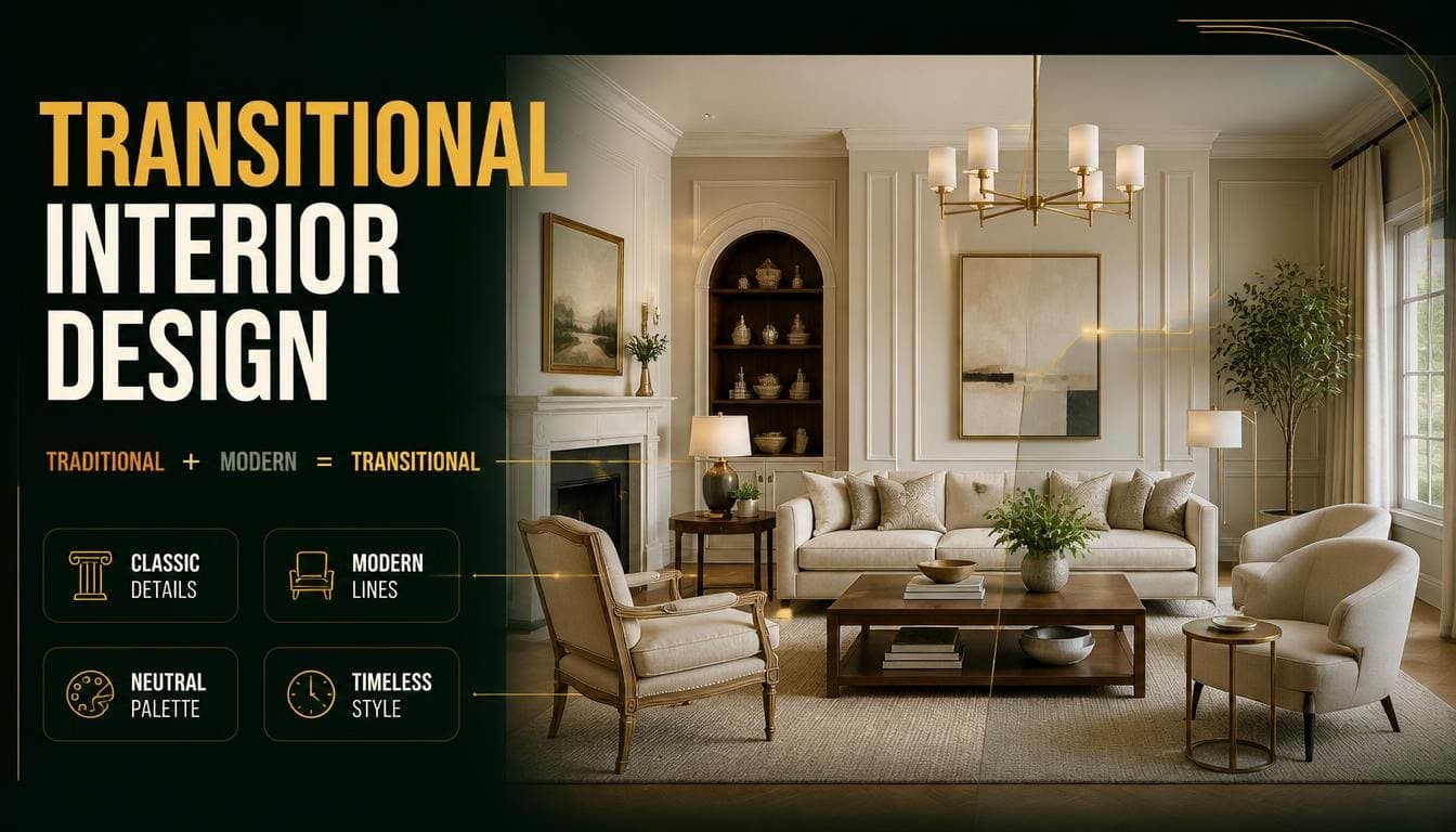 Transitional Interior Design: Traditional Warmth Without the Dated Look